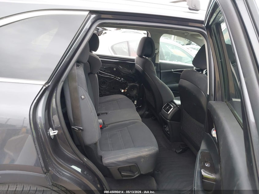 2016 Kia Sorento VIN 5XYPG4A35GG162415 IAAI salvage auction — LEFT REAR, Salvage (California), sold $2,350 on 2026-07-08 (photo 8)