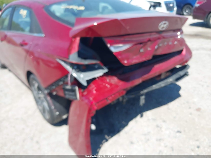 2024 Hyundai Elantra VIN KMHLS4DG2RU787377 IAAI salvage auction — REAR END, Salvage (Illinois), sold $5,600 on 2026-07-06 (photo 6)
