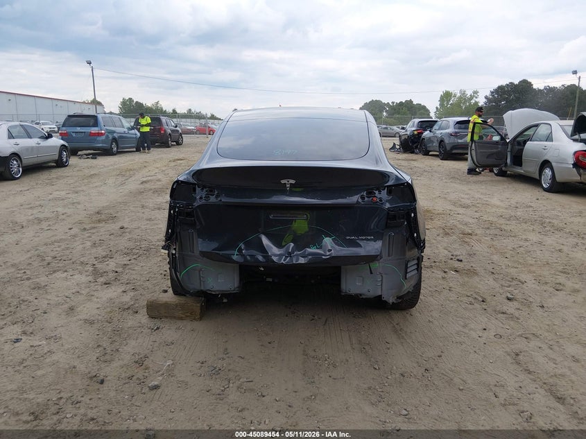 2024 Tesla Model y VIN 7SAYGAEE3RF163784 IAAI salvage auction — REAR END, Salvage (Georgia), sold $14,750 on 2026-07-23 (photo 6)