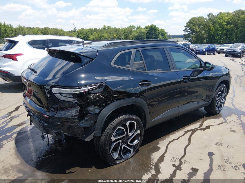 2025 Chevrolet Trax VIN KL77LJEP8SC028631 IAAI salvage auction — REAR END, Salvage (North Carolina), sold $5,800 on 2026-07-31 (photo 4)