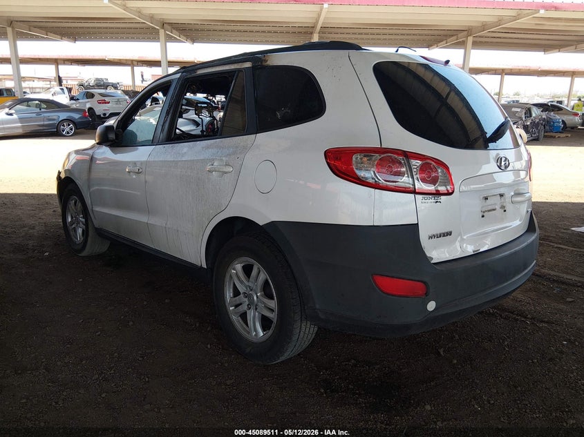 2011 Hyundai Santa fe VIN 5XYZG3AB6BG085105 IAAI salvage auction — Burn Engine, Non-Repairable (Arizona), sold $225 on 2026-07-14 (photo 3)