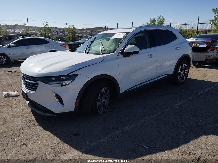 2021 Buick Envision VIN LRBFZNR45MD139072 IAAI salvage auction — RIGHT FRONT, Salvage (Arizona), sold $925 on 2026-07-29 (photo 2)