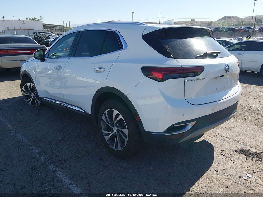 2021 Buick Envision VIN LRBFZNR45MD139072 IAAI salvage auction — RIGHT FRONT, Salvage (Arizona), sold $925 on 2026-07-29 (photo 3)