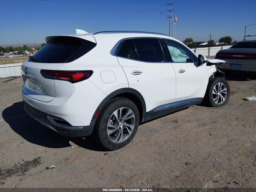 2021 Buick Envision VIN LRBFZNR45MD139072 IAAI salvage auction — RIGHT FRONT, Salvage (Arizona), sold $925 on 2026-07-29 (photo 4)