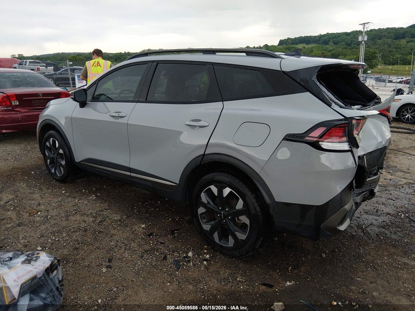 2023 Kia Sportage VIN 5XYK6CAFXPG051912 IAAI salvage auction — REAR END, Original (Texas), sold $8,100 on 2026-07-30 (photo 3)