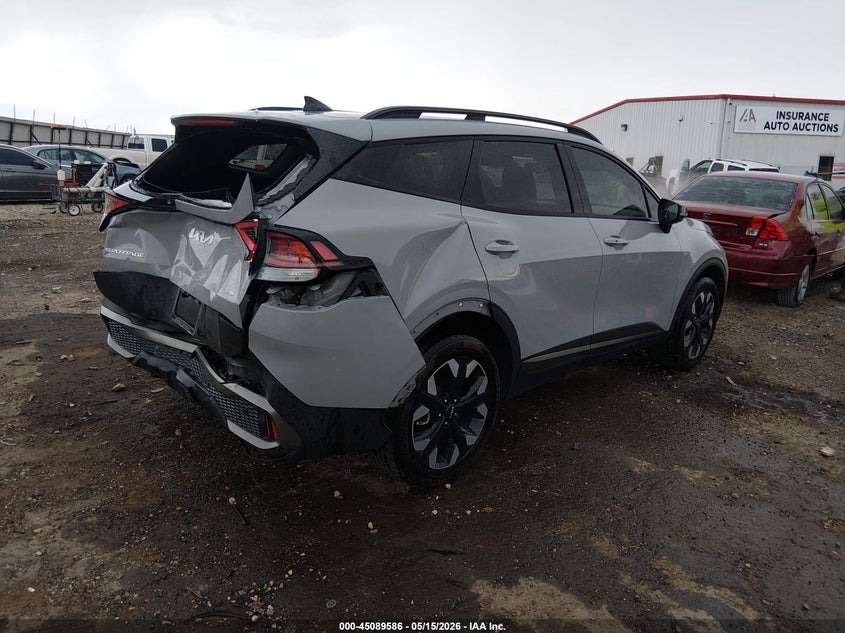 2023 Kia Sportage VIN 5XYK6CAFXPG051912 IAAI salvage auction — REAR END, Original (Texas), sold $8,100 on 2026-07-30 (photo 4)