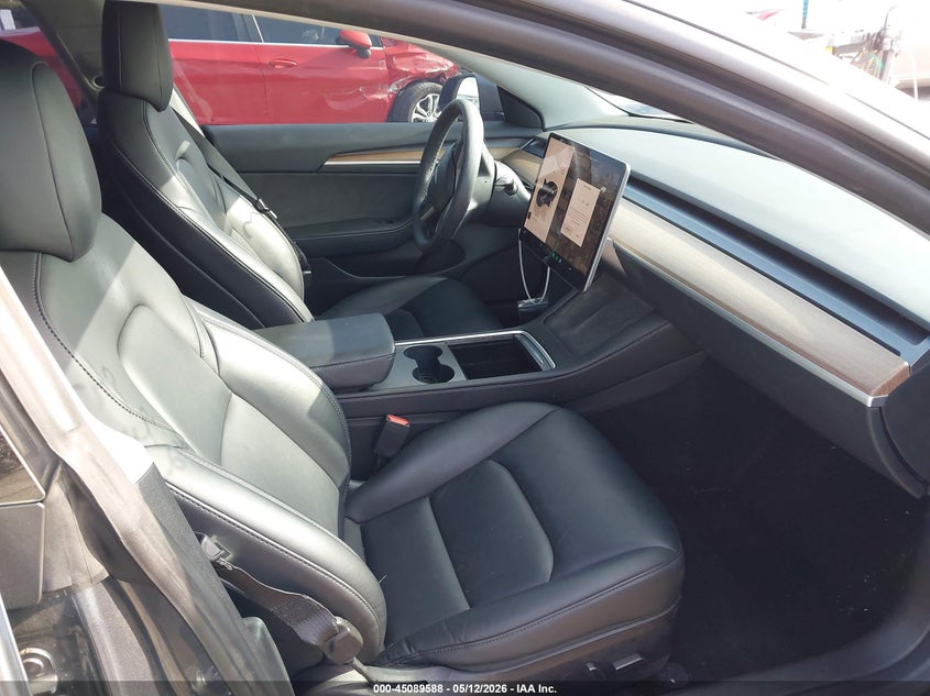2022 Tesla Model 3 VIN 5YJ3E1EB2NF278762 IAAI salvage auction — SIDE, Salvage Title, sold $575 on 2026-07-28 (photo 5)