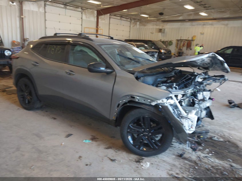 2025 Chevrolet Trax VIN KL77LKEP3SC018224 IAAI salvage auction — FRONT END, Scrap (Michigan), sold $2,650 on 2026-07-28 (photo 1)