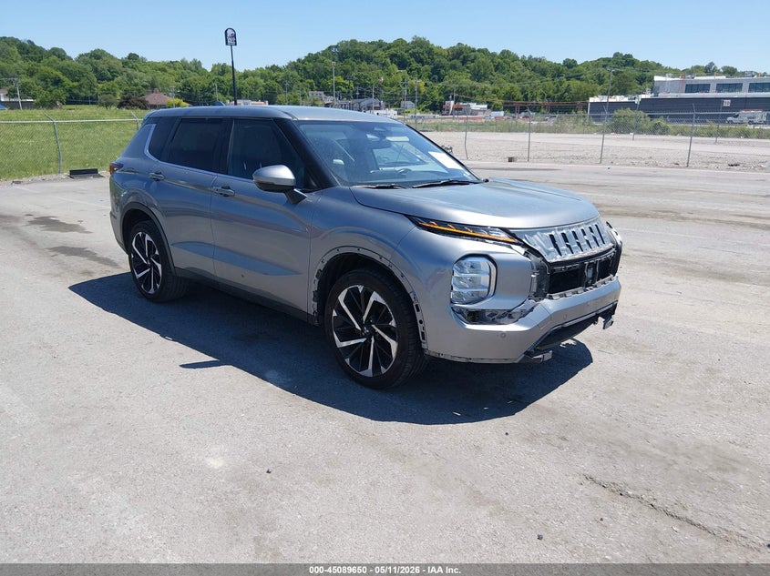 2022 Mitsubishi Outlander VIN JA4J3UA8XNZ028862 IAAI salvage auction — FRONT END, Salvage (Missouri), sold $5,200 on 2026-07-07 (photo 1)