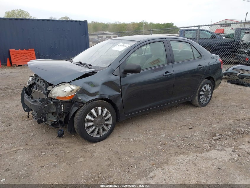 2008 Toyota Yaris VIN JTDBT923081260819 IAAI salvage auction — FRONT END, Clear (Indiana), sold $25 on 2026-07-21 (photo 2)