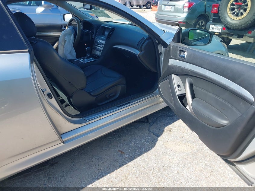 2012 Infiniti G VIN JN1CV6EL9CM471701 IAAI salvage auction — FRONT END, Salvage (Texas), sold $1,500 on 2026-07-15 (photo 5)