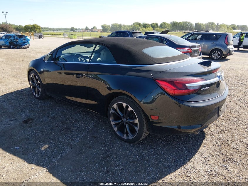 2016 Buick Cascada VIN W04WT3N58GG054245 IAAI salvage auction — RIGHT FRONT, Salvage (Illinois), sold $2,250 on 2026-07-15 (photo 3)