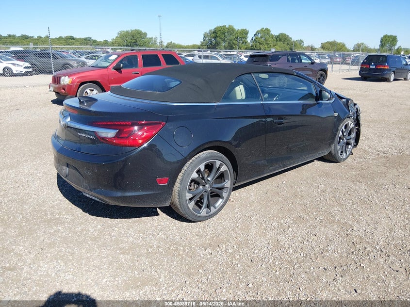 2016 Buick Cascada VIN W04WT3N58GG054245 IAAI salvage auction — RIGHT FRONT, Salvage (Illinois), sold $2,250 on 2026-07-15 (photo 4)