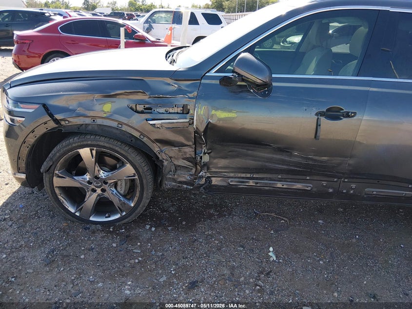 2022 Genesis Gv80 VIN KMUHBDSB8NU092359 IAAI salvage auction — LEFT SIDE, Original (Texas), sold $15,350 on 2026-07-16 (photo 6)