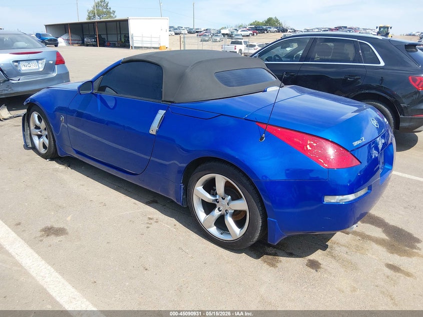 2006 Nissan 350z VIN JN1AZ36A46M456602 IAAI salvage auction — FRONT END, Salvage (Mississippi), sold $1,650 on 2026-07-23 (photo 3)