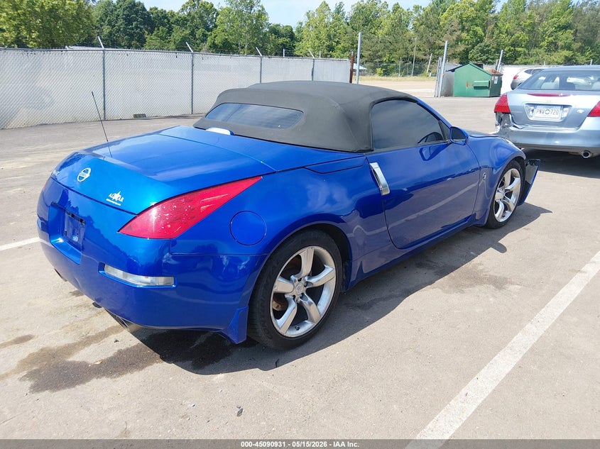 2006 Nissan 350z VIN JN1AZ36A46M456602 IAAI salvage auction — FRONT END, Salvage (Mississippi), sold $1,650 on 2026-07-23 (photo 4)