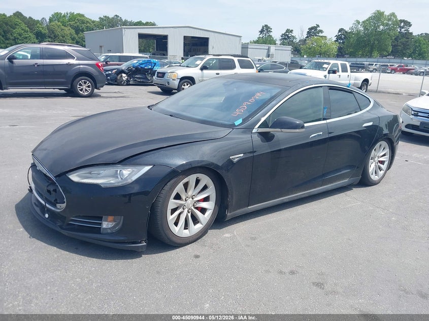 2015 Tesla Model s VIN 5YJSA4H29FFP78231 IAAI salvage auction — REPOSSESSION, Clear (Georgia), sold $1,300 on 2026-07-15 (photo 2)