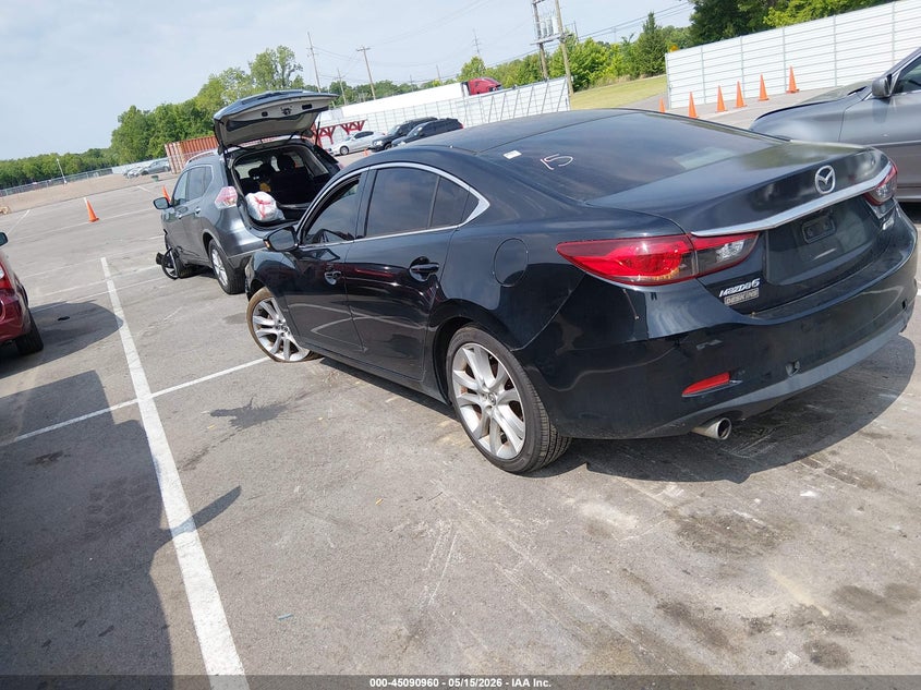 2016 Mazda 6 VIN JM1GJ1V53G1408602 IAAI salvage auction — LEFT FRONT, Salvage (Tennessee), sold $675 on 2026-07-28 (photo 3)