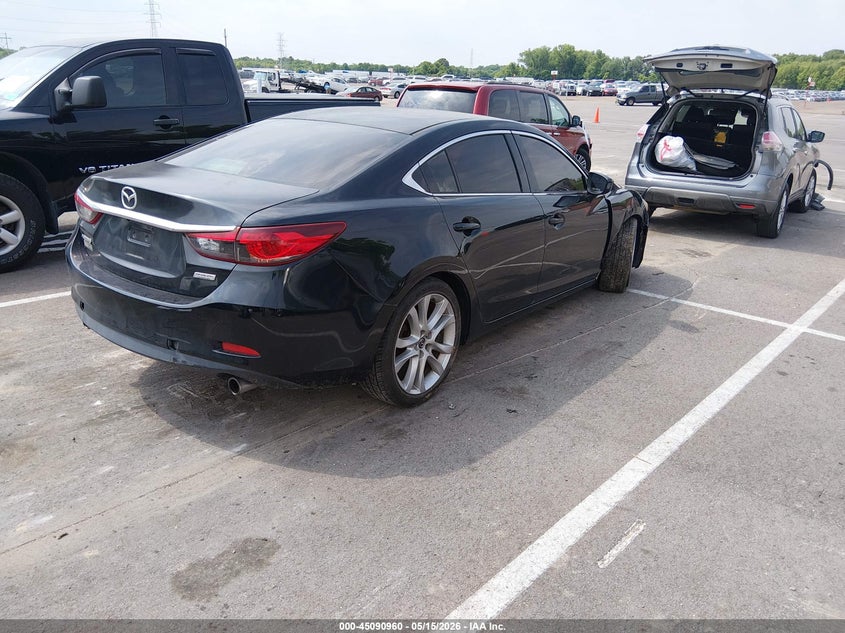 2016 Mazda 6 VIN JM1GJ1V53G1408602 IAAI salvage auction — LEFT FRONT, Salvage (Tennessee), sold $675 on 2026-07-28 (photo 4)