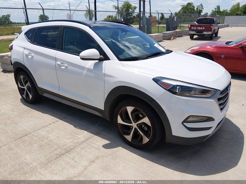 2018 Hyundai Tucson VIN KM8J33A28JU778453 IAAI salvage auction — REAR END, Original (Texas), sold $4,000 on 2026-07-10 (photo 1)
