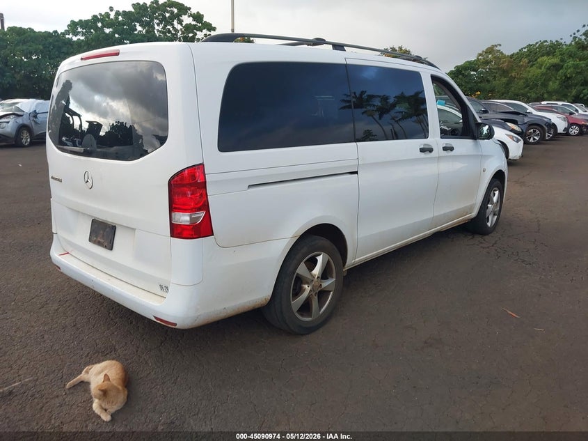 2017 Mercedes-benz Metris VIN WD4PG2EE7H3228345 IAAI salvage auction — LEFT SIDE, Salvage (Hawaii), sold $25 on 2026-07-21 (photo 4)