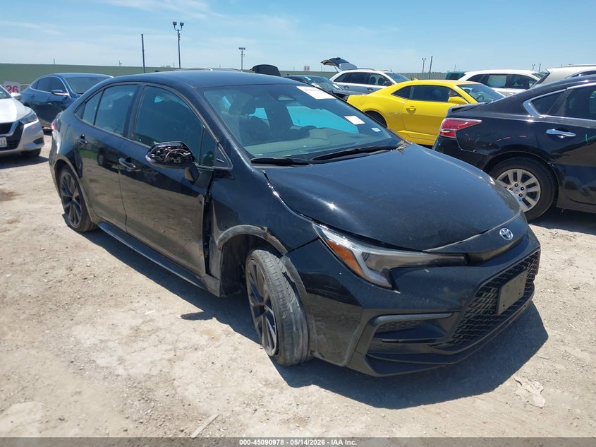 2024 Toyota Corolla VIN 5YFS4MCE1RP173539 IAAI salvage auction — LEFT & RIGHT, Salvage (Texas), sold $5,650 on 2026-07-13 (photo 1)