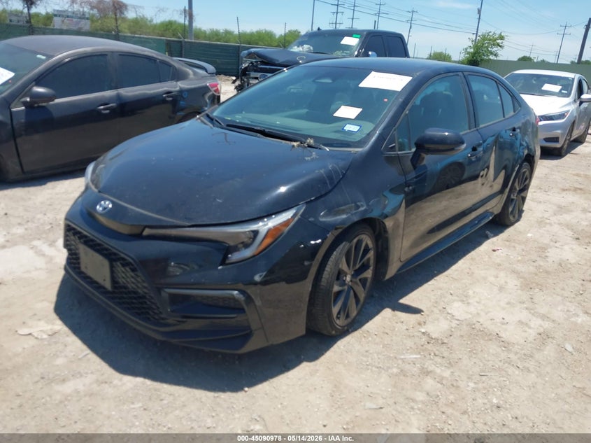 2024 Toyota Corolla VIN 5YFS4MCE1RP173539 IAAI salvage auction — LEFT & RIGHT, Salvage (Texas), sold $5,650 on 2026-07-13 (photo 2)