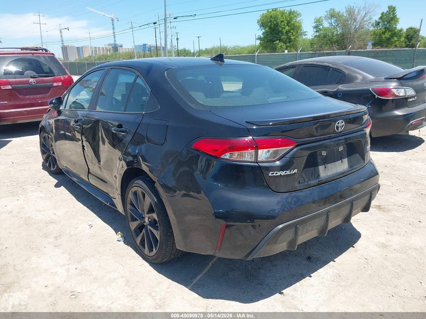 2024 Toyota Corolla VIN 5YFS4MCE1RP173539 IAAI salvage auction — LEFT & RIGHT, Salvage (Texas), sold $5,650 on 2026-07-13 (photo 3)