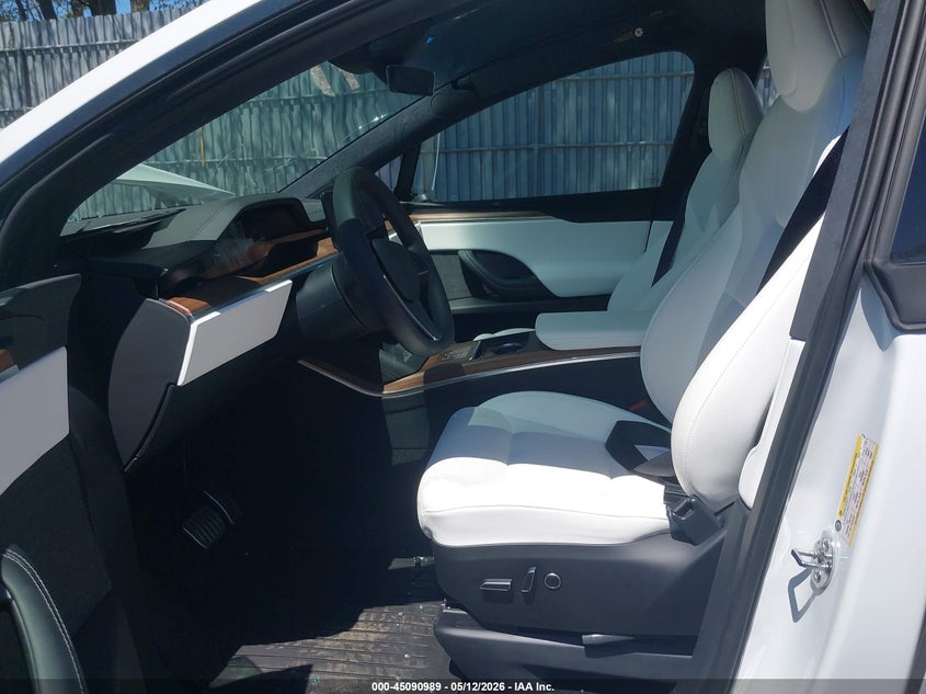 2025 Tesla Model x VIN 7SAXCAE58SF471286 IAAI salvage auction — FRONT END, Clear (New Jersey), sold $25,250 on 2026-07-15 (photo 5)
