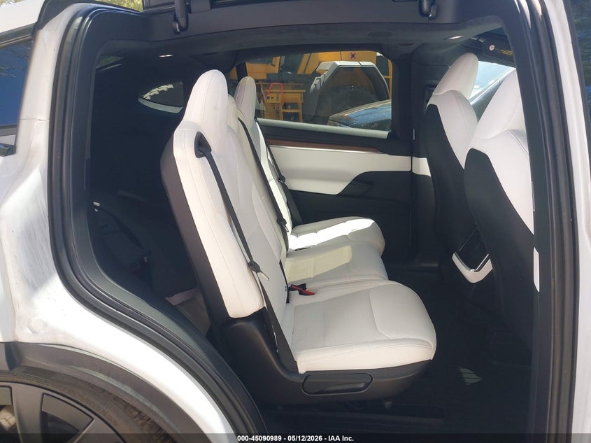 2025 Tesla Model x VIN 7SAXCAE58SF471286 IAAI salvage auction — FRONT END, Clear (New Jersey), sold $25,250 on 2026-07-15 (photo 8)