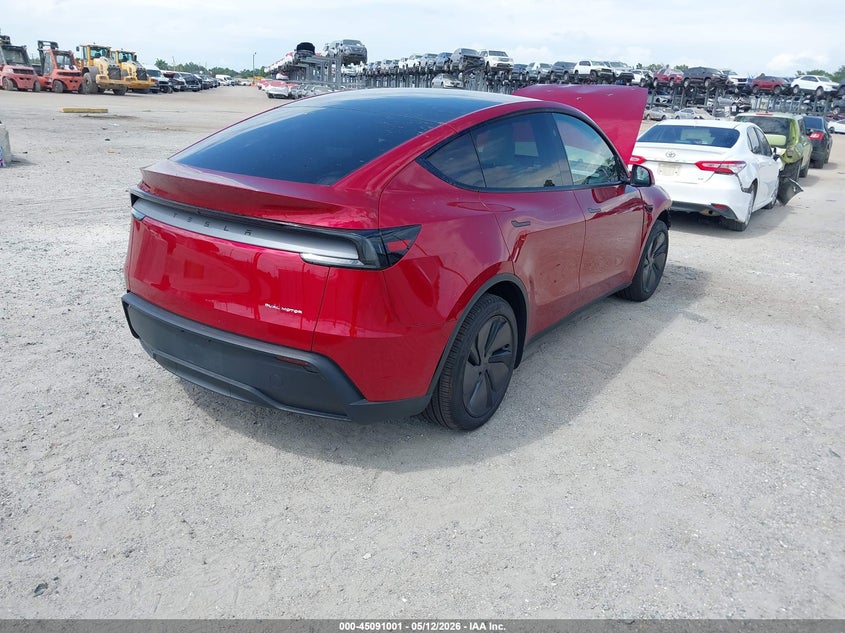 2026 Tesla Model y VIN 7SAYGDEE4TA387961 IAAI salvage auction — FRONT END, Rebuildable (Florida), sold $21,200 on 2026-07-23 (photo 4)
