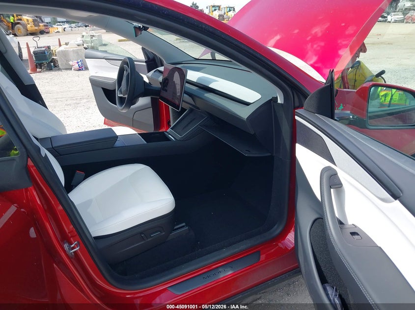 2026 Tesla Model y VIN 7SAYGDEE4TA387961 IAAI salvage auction — FRONT END, Rebuildable (Florida), sold $21,200 on 2026-07-23 (photo 5)