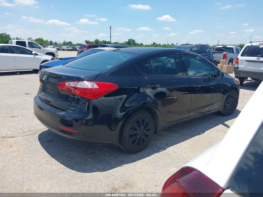 2015 Kia Forte VIN KNAFX4A6XF5411592 IAAI salvage auction — FRONT END, Original (Texas), sold $25 on 2026-07-22 (photo 4)