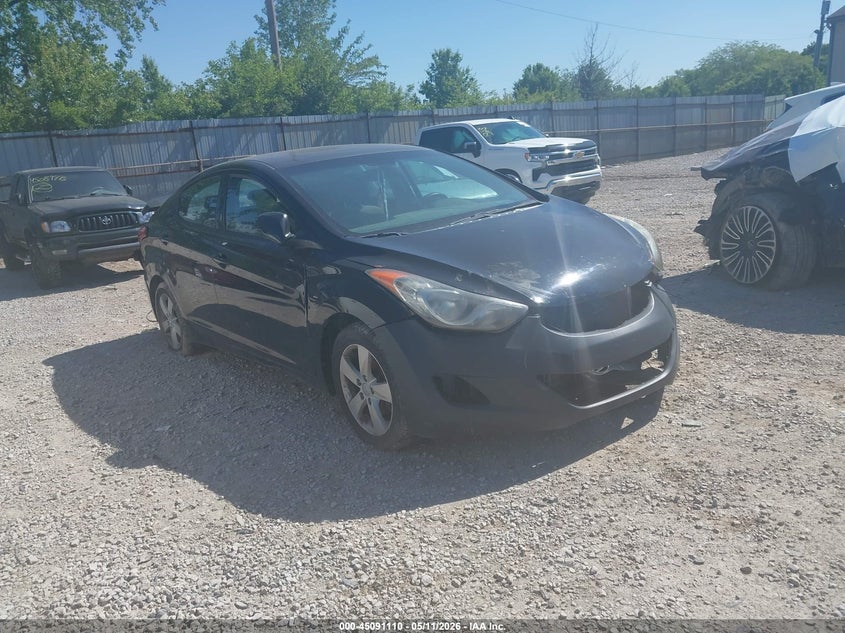 2013 Hyundai Elantra VIN KMHDH4AE6DU717959 IAAI salvage auction — NORMAL WEAR, Original (Ohio), sold $400 on 2026-07-29 (photo 1)