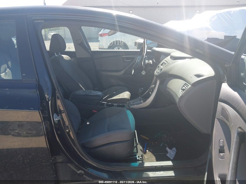 2013 Hyundai Elantra VIN KMHDH4AE6DU717959 IAAI salvage auction — NORMAL WEAR, Original (Ohio), sold $400 on 2026-07-29 (photo 5)