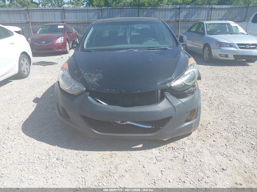 2013 Hyundai Elantra VIN KMHDH4AE6DU717959 IAAI salvage auction — NORMAL WEAR, Original (Ohio), sold $400 on 2026-07-29 (photo 6)