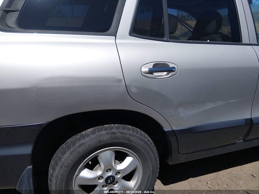2005 Hyundai Santa fe VIN KM8SC73E35U956889 IAAI salvage auction — NORMAL WEAR, Regular (Nevada), sold $875 on 2026-07-17 (photo 6)