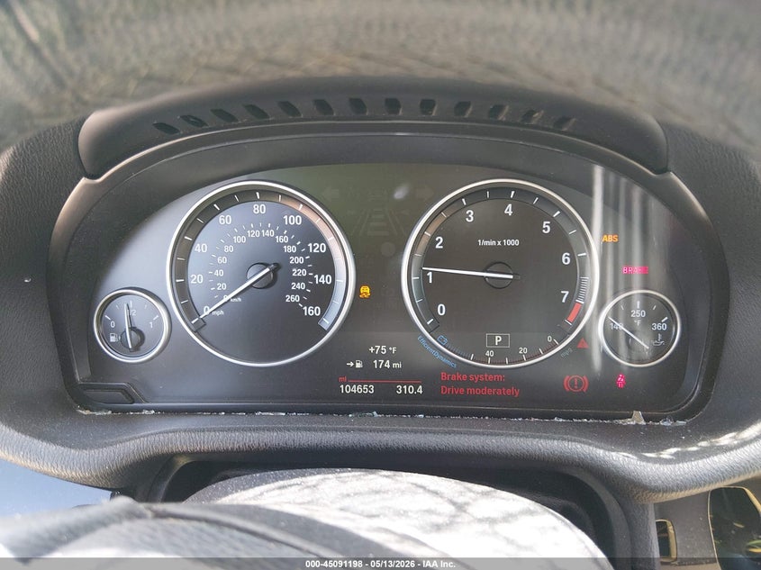 2017 BMW X3 VIN 5UXWZ7C3XH0V93021 IAAI salvage auction — FRONT END, Salvage Title, sold $25 on 2026-07-30 (photo 7)