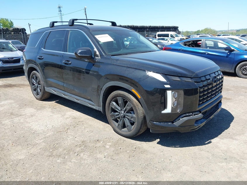 2025 Hyundai Palisade VIN KM8R3DGEXSU944144 IAAI salvage auction — LEFT SIDE, Salvage (Pennsylvania), sold $13,600 on 2026-07-24 (photo 1)