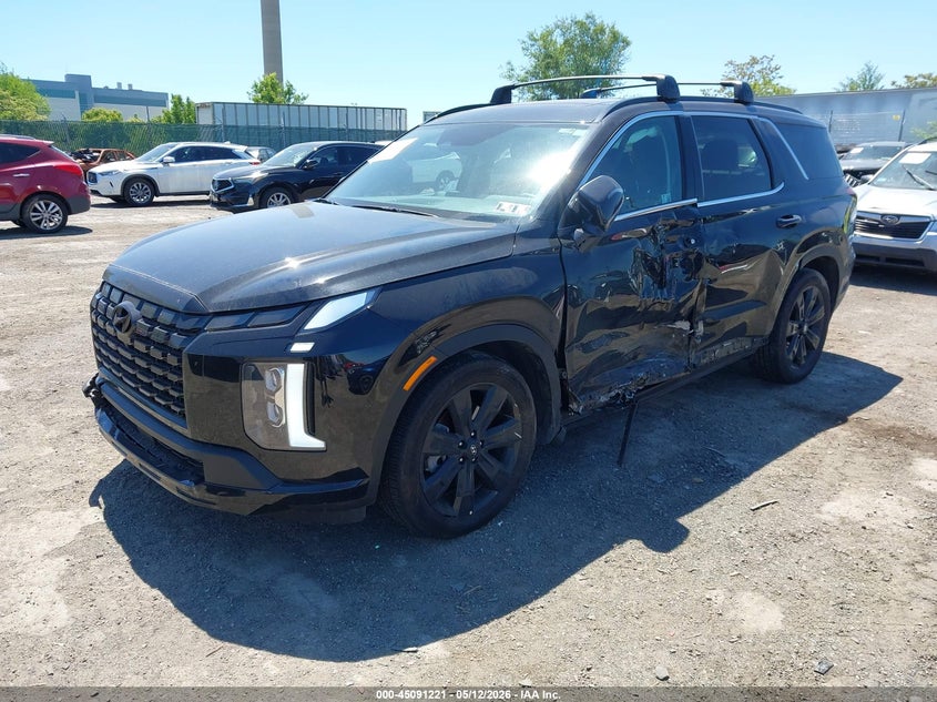 2025 Hyundai Palisade VIN KM8R3DGEXSU944144 IAAI salvage auction — LEFT SIDE, Salvage (Pennsylvania), sold $13,600 on 2026-07-24 (photo 2)