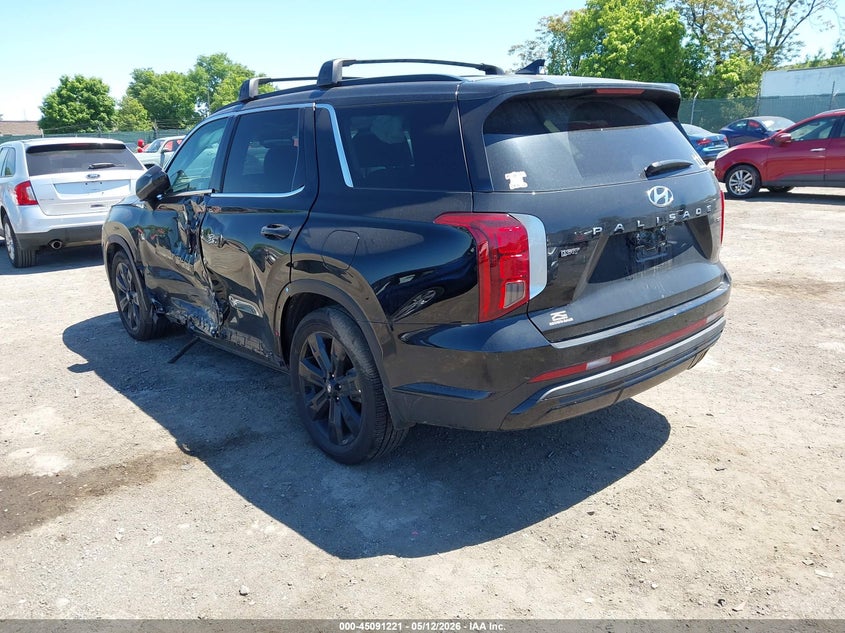 2025 Hyundai Palisade VIN KM8R3DGEXSU944144 IAAI salvage auction — LEFT SIDE, Salvage (Pennsylvania), sold $13,600 on 2026-07-24 (photo 3)