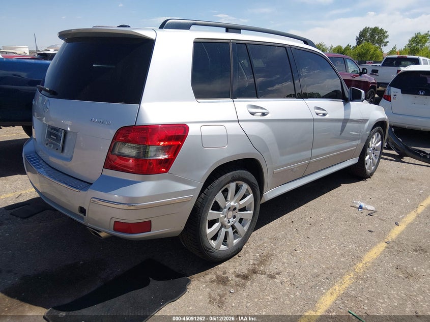 2012 Mercedes-benz Glk-klasse VIN WDCGG8HB1CF888588 IAAI salvage auction — SIDE, Salvage (Colorado), sold $1,500 on 2026-08-11 (photo 4)