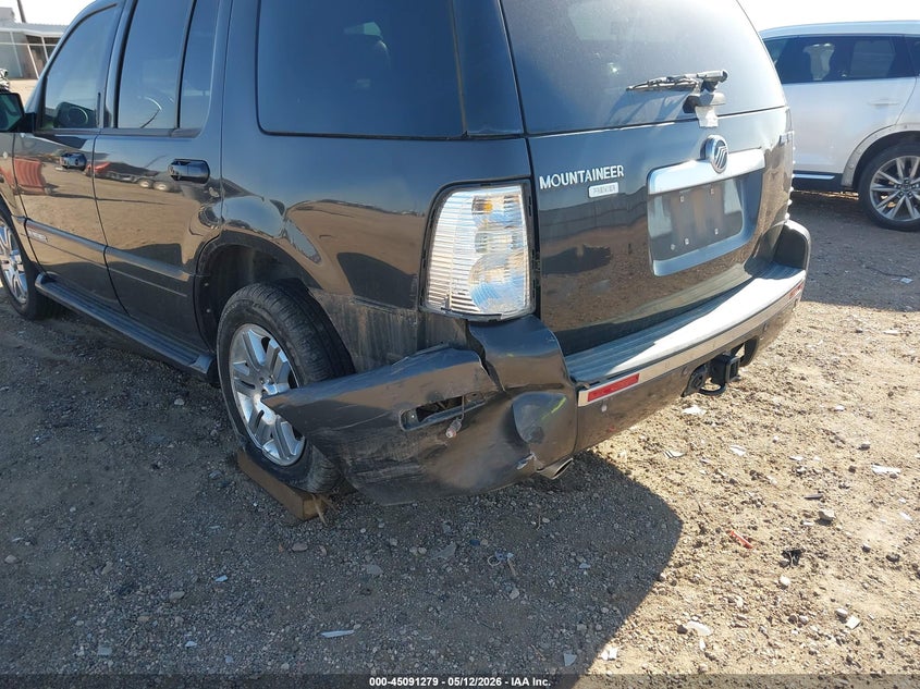 2007 Mercury Mountaineer VIN 4M2EU488X7UJ00213 IAAI salvage auction — LEFT REAR, Original (Texas), sold $25 on 2026-07-27 (photo 6)