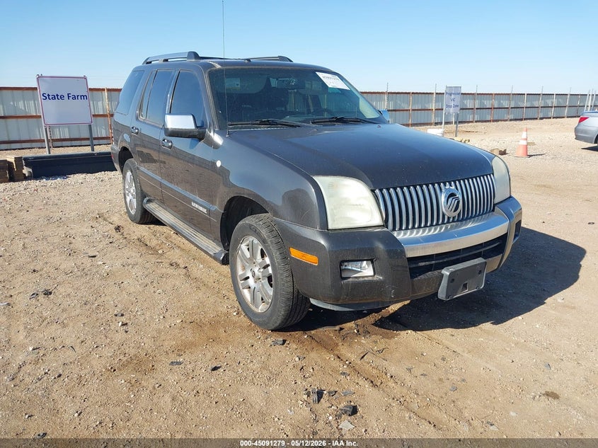 2007 Mercury Mountaineer VIN 4M2EU488X7UJ00213 IAAI salvage auction — LEFT REAR, Original (Texas), sold $25 on 2026-07-27 (photo 1)