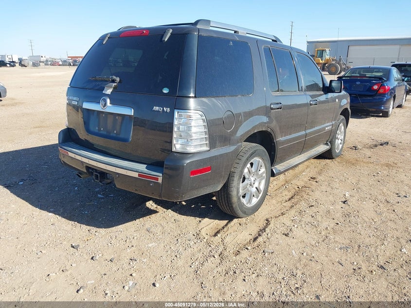 2007 Mercury Mountaineer VIN 4M2EU488X7UJ00213 IAAI salvage auction — LEFT REAR, Original (Texas), sold $25 on 2026-07-27 (photo 4)