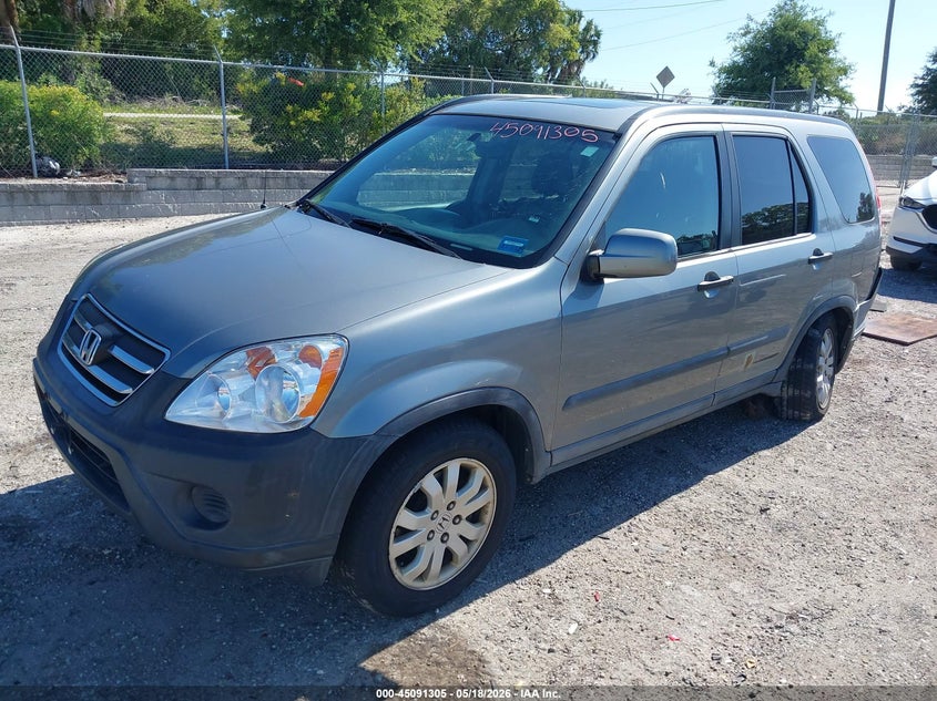2005 Honda Cr-v VIN SHSRD78845U306862 IAAI salvage auction — LEFT REAR, Clear (Montana), sold $825 on 2026-07-09 (photo 2)