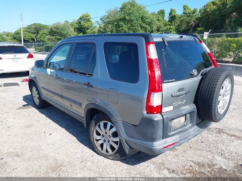 2005 Honda Cr-v VIN SHSRD78845U306862 IAAI salvage auction — LEFT REAR, Clear (Montana), sold $825 on 2026-07-09 (photo 3)