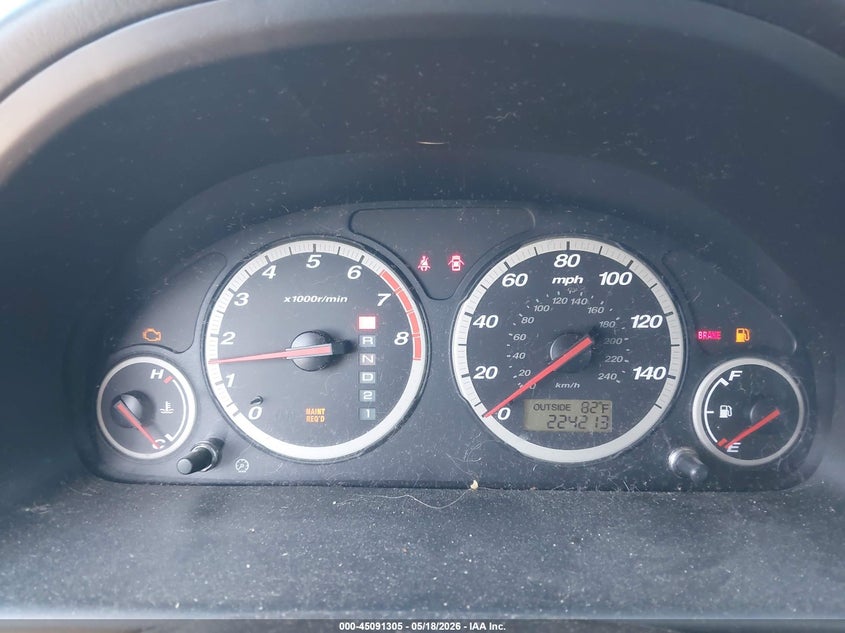2005 Honda Cr-v VIN SHSRD78845U306862 IAAI salvage auction — LEFT REAR, Clear (Montana), sold $825 on 2026-07-09 (photo 7)