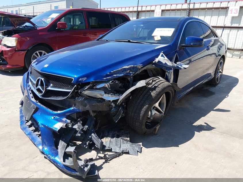 2017 Mercedes-benz E-klasse VIN WDDKJ6FB2HF351833 IAAI salvage auction — LEFT FRONT, Original (Texas), sold $2,950 on 2026-08-10 (photo 2)