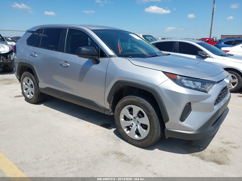 2022 Toyota Rav 4 VIN 2T3F1RFV7NC302453 IAAI salvage auction — LEFT SIDE, Original (Texas), sold $7,100 on 2026-07-30 (photo 1)